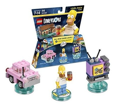 Pacote De Níveis Dos Simpsons - Lego Dimensions