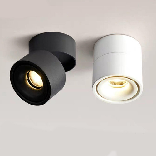 Focos De Techo De Aluminio Pista Carril W Luz Neutra 7w