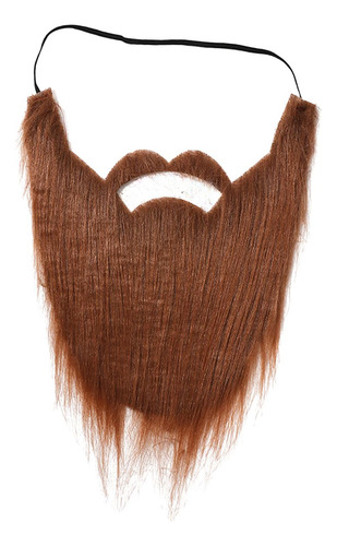 Xmas Santa Claus Beard Christmas Mustaches For Teens Brown