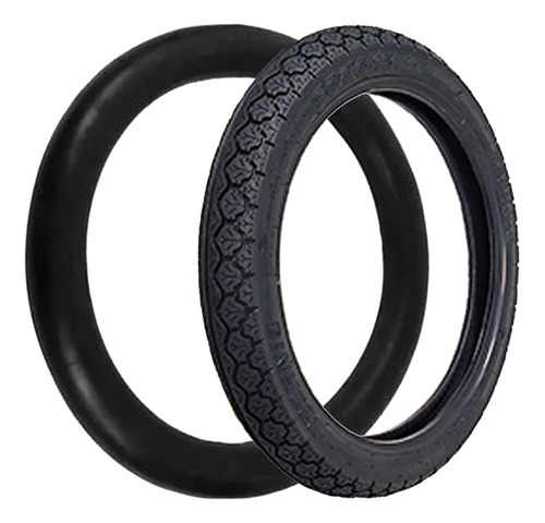 Kit Pneu Technic Tiger 90/90-18 Tras Camara Ybr 125