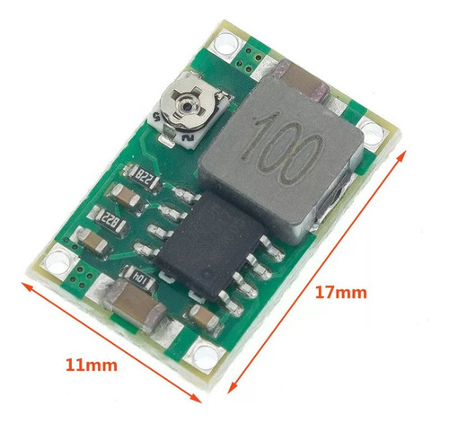Reductor De Potencia Mini-360 Para Avión/auto, Módulo Lm2596