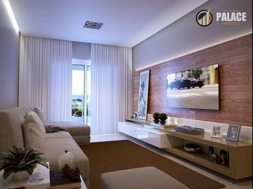 Apartamento Duplex Com 4 Dormitórios À Venda, 252 M² Por R$ 2.500.000,00 - Canto Do Forte - Praia Grande/sp - Ad0002