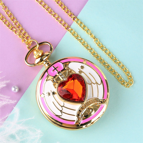 Sakura Card Captor - Reloj De Bolsillo Anime Kero Cosplay 02