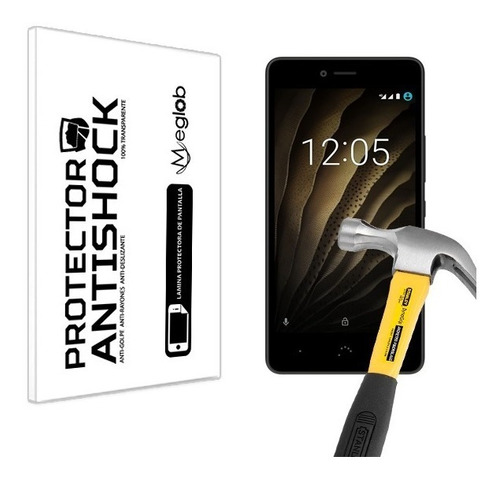 Lamina Protector Pantalla Antishock Antigolpe Bq Aquaris U