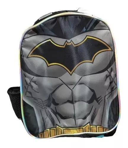 Mochila Espalda Batman 12 Doble Frente Licencia Original