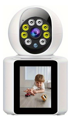  Camara Wifi Ip Con Pantalla Video Llamada