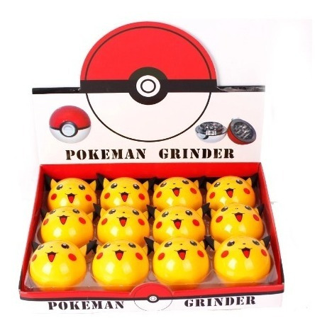 Imagen 2 de 2 de Grinder Molino Esmoñadora Manual Pikachu Pipa