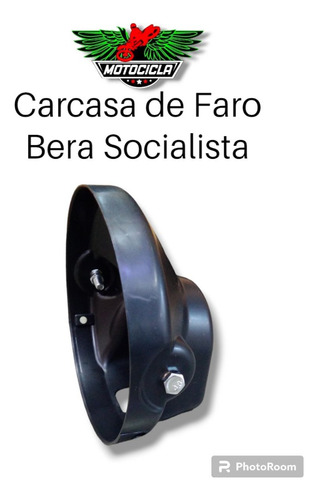 Carcasa De Faro Delantero Moto Bera Socialista
