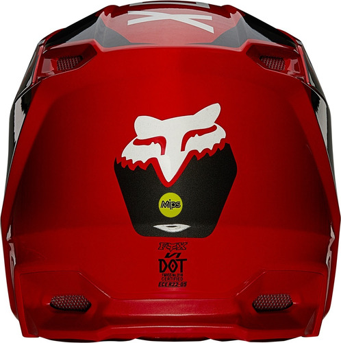 Imagen 5 de 5 de Casco Motocross Niño Fox Yth V1 Revn #25875