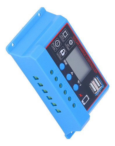 Panel Controlador Solar Fotovoltaico, Pantalla Lcd De Carga