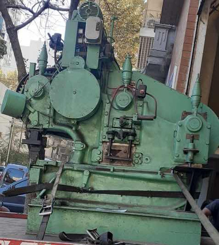Cizalla Punzonadora Combinada Motorizada Ángulos T Redondos (Usado)