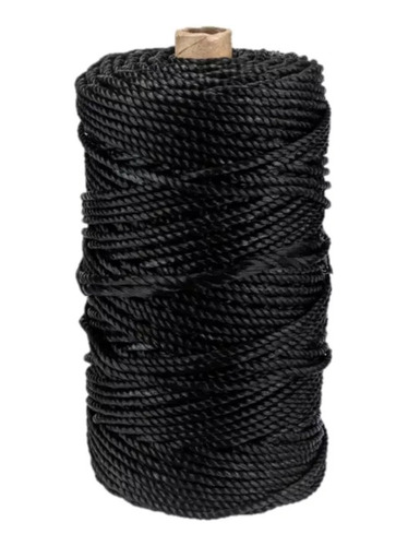 Corda Polietileno 4mm - Preta