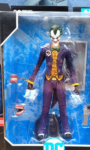 Joker Arkham Asylum Mcfarlane Dc Multiverse Dark Knight Guas (Usado)