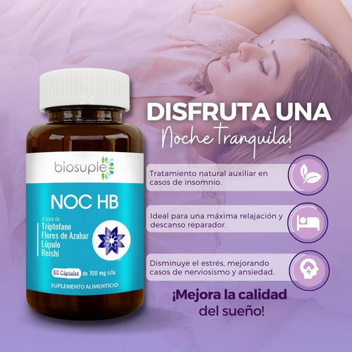 A insônia com triptofano ajuda a dormir melhor 60 cápsulas 700 mg Biosuple