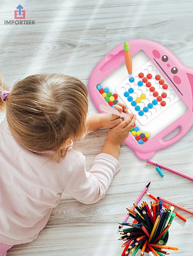 . Pizarron Magico Magnetico Didactico Rompezabeza Niños