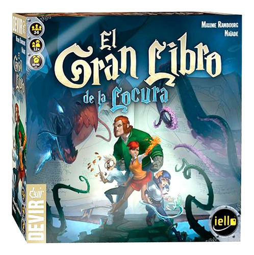 El Gran Libro De La Locura - Juego De Mesa