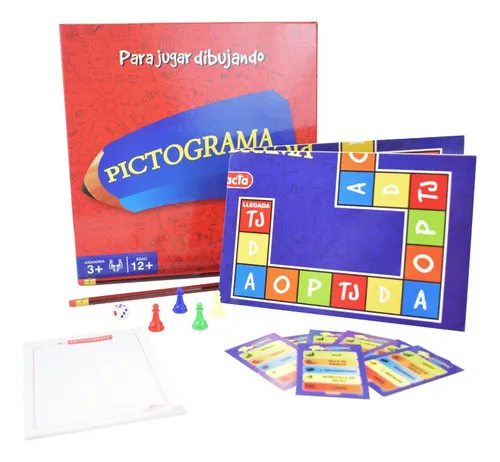 Juego De Mesa Pictograma Para Jugar Dibujando Didacta Ik