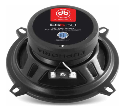 Par De Bocinas Coaxiales Db Drive Euphoria Es5 50 5.25 160w