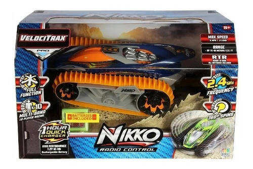 Imagen 1 de 8 de Nikko Vehiculo Radio Control Velocitrax 360º Recargable Ed
