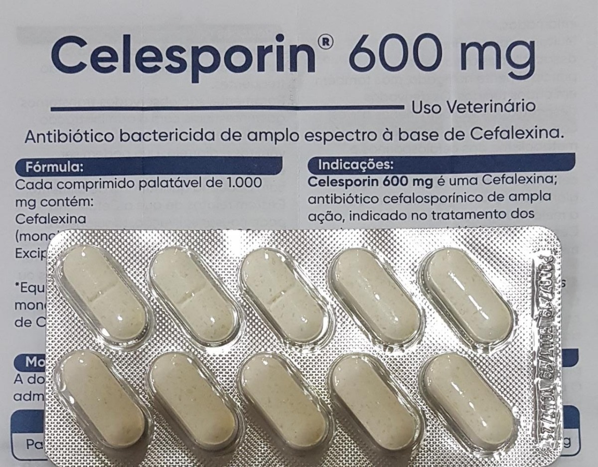 Celesporin 150 Mg Veterinário Bula Celesporin 600 Mg Ourofino - Blíster Com 10 Comprimidos | MercadoLivre