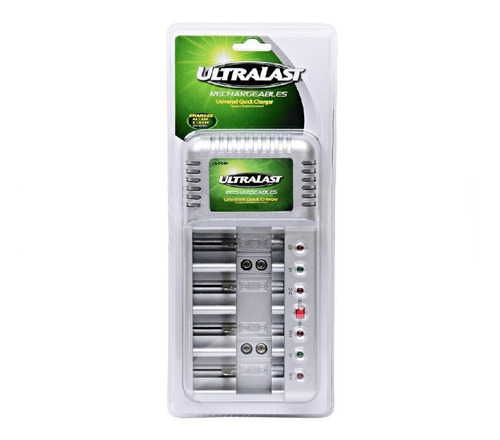Cargador Universal Pilas Aa/aaa/c/d/9v Ulcc4h Battery Master