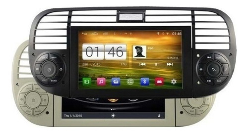 Fiat 500 2009-2015 Dvd Gps Android Wifi Radio Touch Estereo