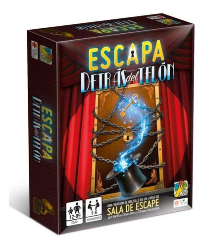 Juego De Mesa Escapa Detrás Del Telón Top Toys