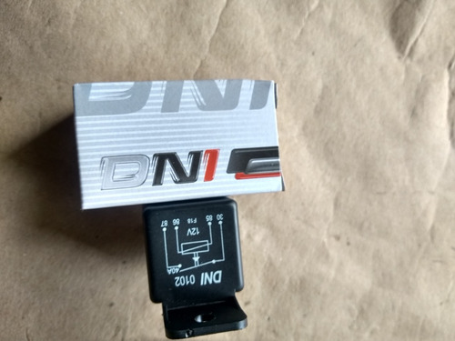 Rele Auxiliar 40a 12v 4 Terminais C/ Sup Dni 0102 Fueltech