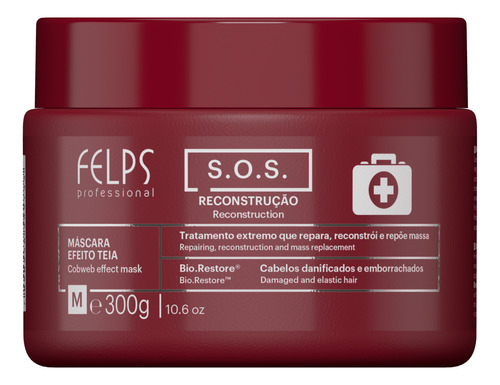 Felps Máscara Sos Ressurreição Capilar 300g + Brinde