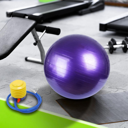 Bola De Núcleo De Con Bola De Equilibrio 55cm Púrpura