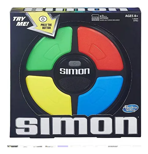 Jogo Simon Classic Hasbro Gaming Com Baterias Incluídas
