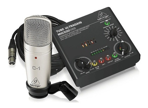 Kit Grabacion Behringer Voice Studio Condenser C1 Mic500