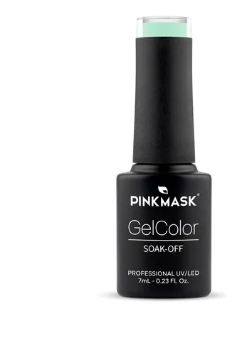 Pink Mask Gel Color Uv/led Semipermanente 7ml Color Mint Julep 1724