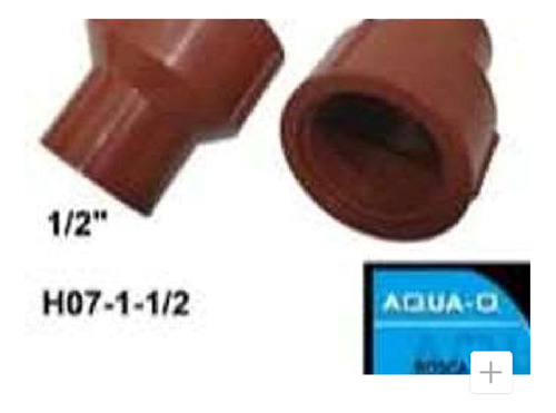 Reductor De 1 A 1/2'' Roscado Pvc Q7 Modelo H07-1-1/2