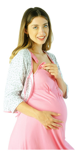 Pack Maternal Futura Mama Camison Embarazada Mujer Pijama 