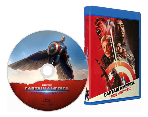Capitan America Brave New World (2025) Un Nuevo Mundo Bluray