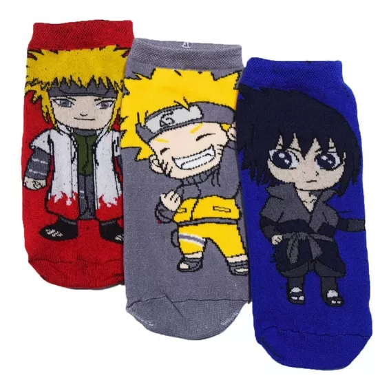 Juego de calcetines 5 pares, talla 40-45 CosplayStudio Naruto 