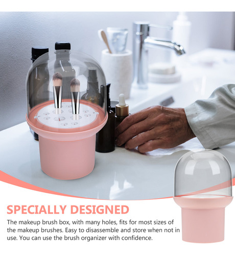 S Caja De Almacenamiento Para Brochas De Maquillaje