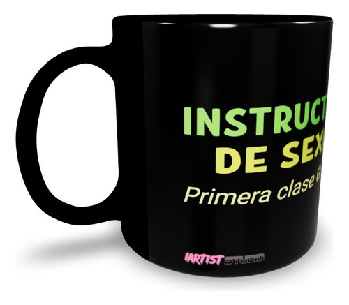 Mug Negro De Instructor De Sexo