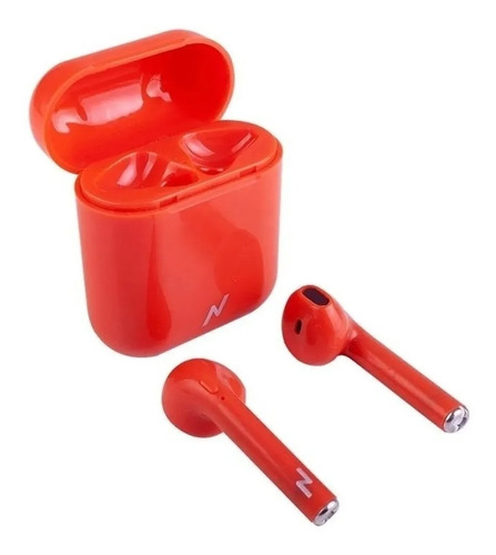 Auricular Inalambrico Bluetooth Tactil Noga Btwins 5s Rojo
