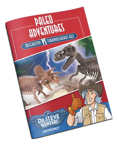 Dinosaurios Paleo Adventures T-rex Vs Triceratops Didáctico