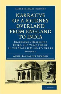 Libro Narrative Of A Journey Overland From England, By Th...