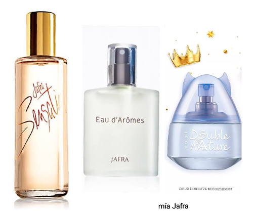 Perfume Para Mujer Set 3pz  (mía Jafra) 