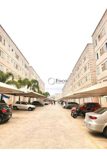 Apartamento Com 2 Dormitórios À Venda, 45 M² Por R$ 170.000,00 - Água Chata - Guarulhos/sp - Ap0881