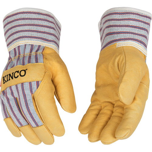 Kinco  - Guantes De Trabajo De Cuero Para Niños, Guantes D.