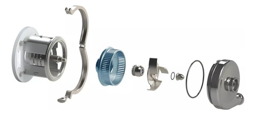 Mezclador De Polvos Homogenizador 318 Sic/c/viton 20hp 220v