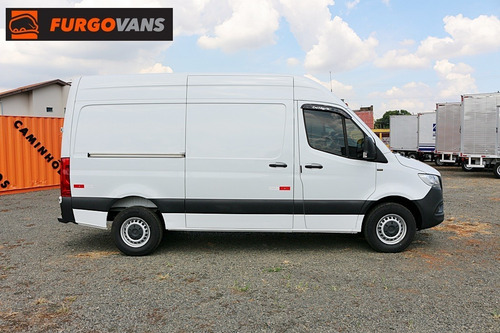 Imagem 4 de 15 de Sprinter 2020 314 Furgão Longo Teto Alto Branco (7888)