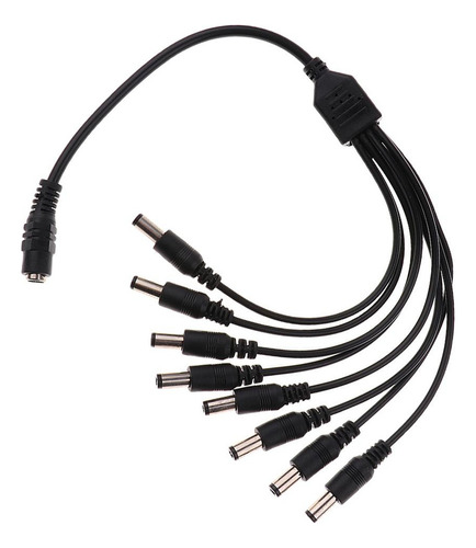 Cable Divisor De 8 Puertos Cámara De Seguridad Cable De