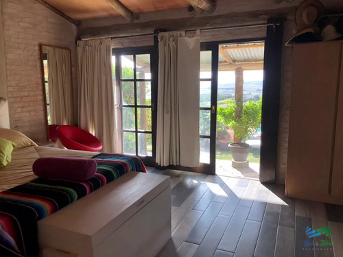Bajo De Precio ! Chacra 5 Has Con Casa Y Las Mejores Vistas De Las Sierras A 50 Minutos De Punta !