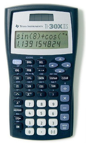 Calculadora Cientifica Ti-30 X Iis Visualizacion Lcd 10
